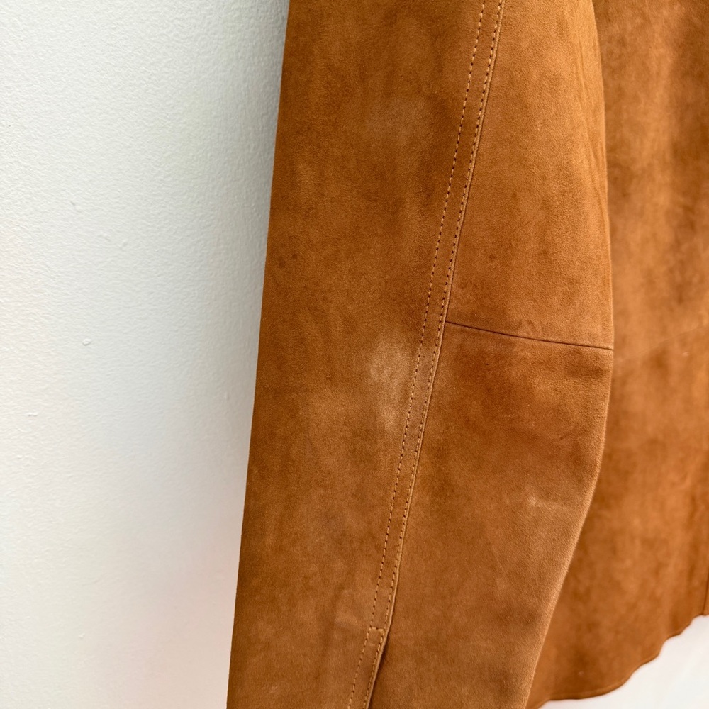 Sezane Suede Will Jacket, Size Medium - image 10